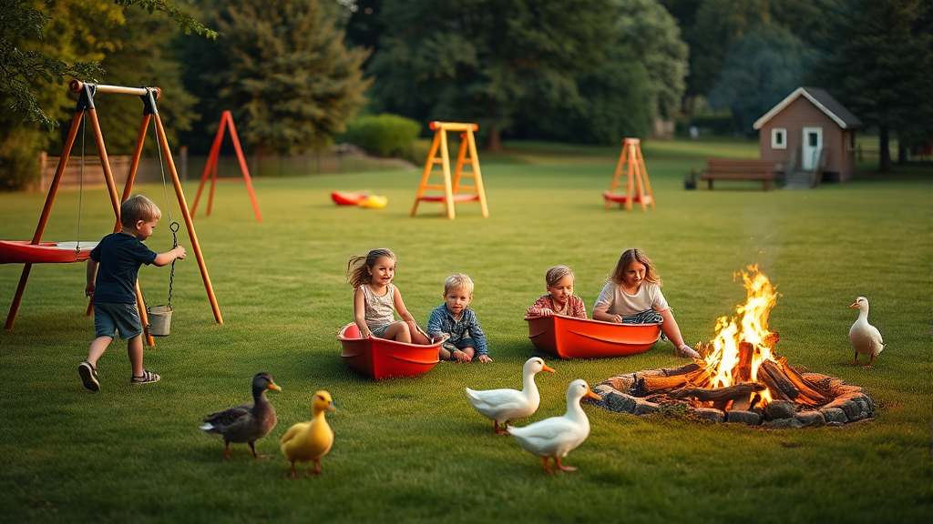 경주 국민힐링파크 완전정복: 명소, 맛집, 꿀팁 총정리 (아이와 함께) 5 아이와 함께 힐링파크 (realistic 스타일)