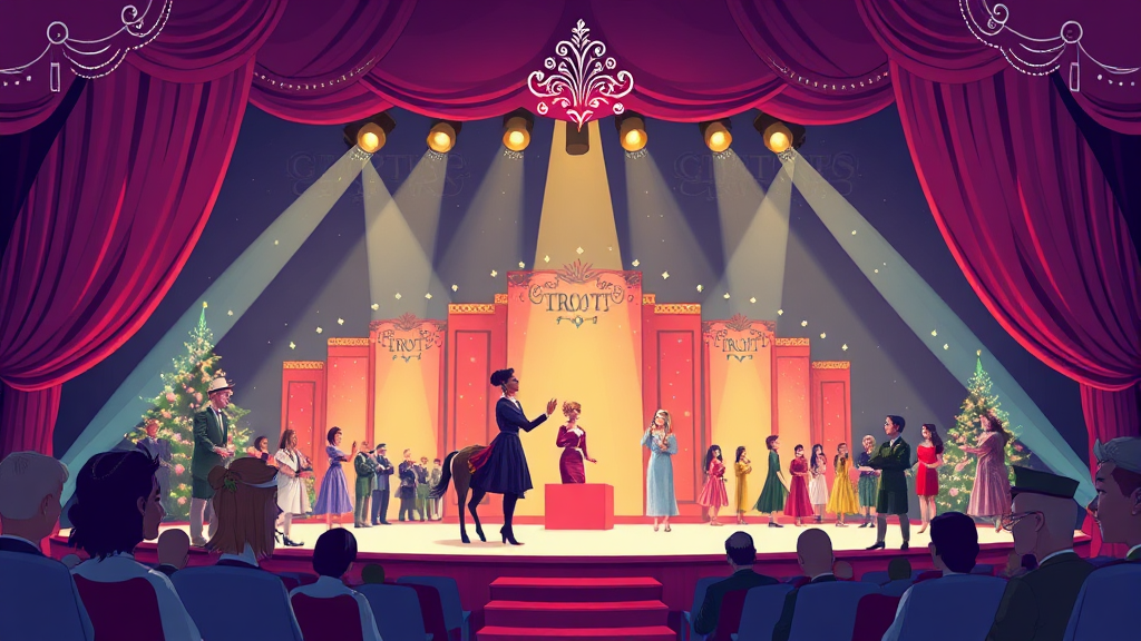 2회, 화제의 무대 다시보기 (illustration 스타일)