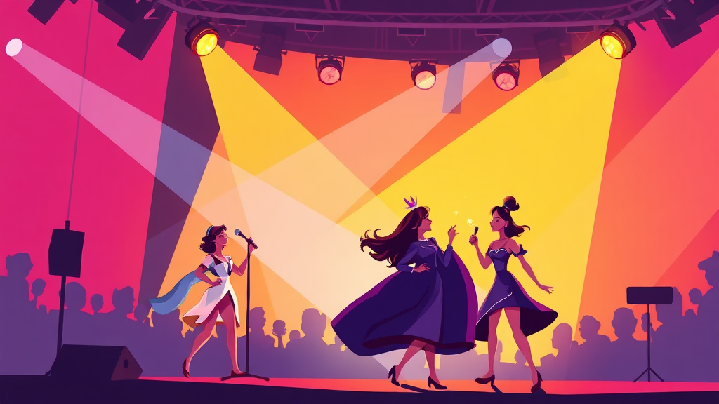 다양한 매력 발산! 오비부, 직장부, 현역부 (cartoon 스타일)