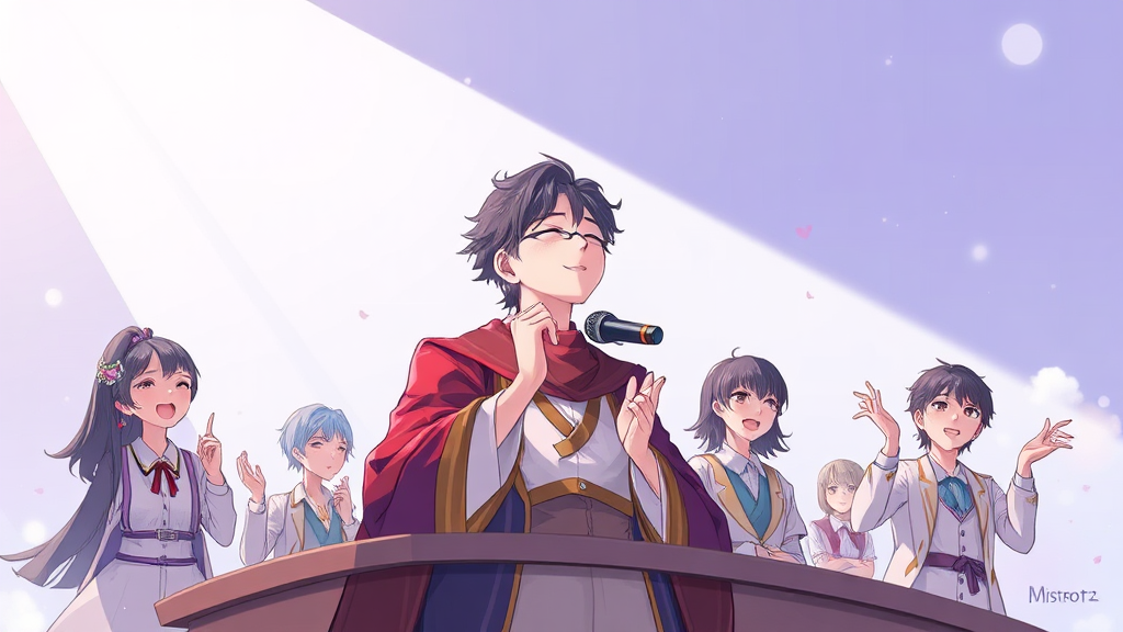 마스터들의 극찬 릴레이 (illustration 스타일)