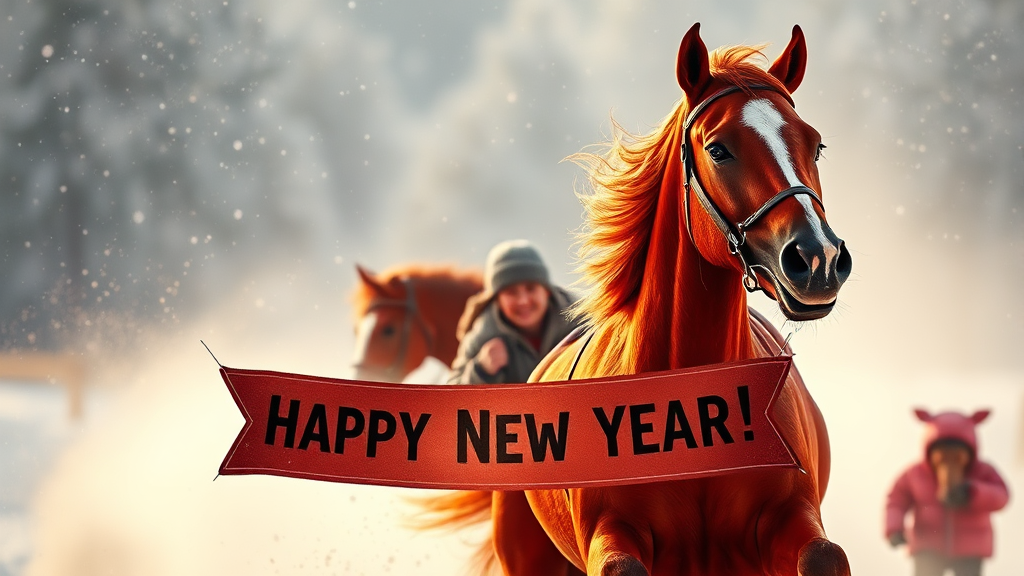 2026년 병오년 새해 인사 완벽 가이드: 상황별 센스있는 문구 모음 8 상황별 새해 인사 문구 모음 (realistic 스타일)