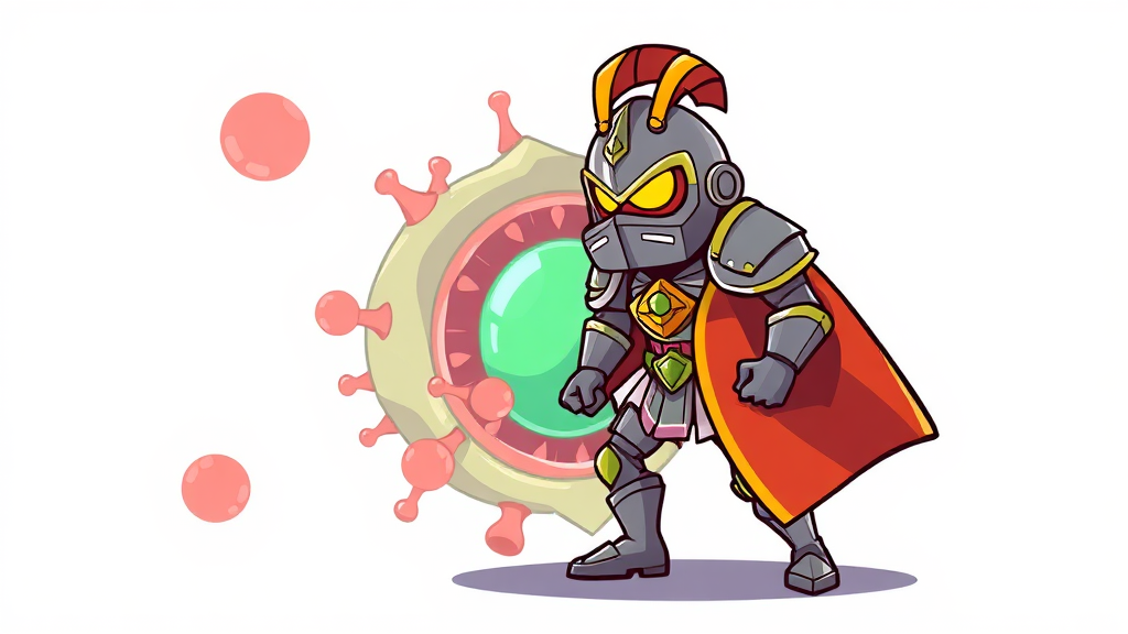 마이해빗 팝핑 리포좀 글루타치온: 효능, 효과, 섭취법 A to Z 4 리포좀 기술이란? (cartoon 스타일)