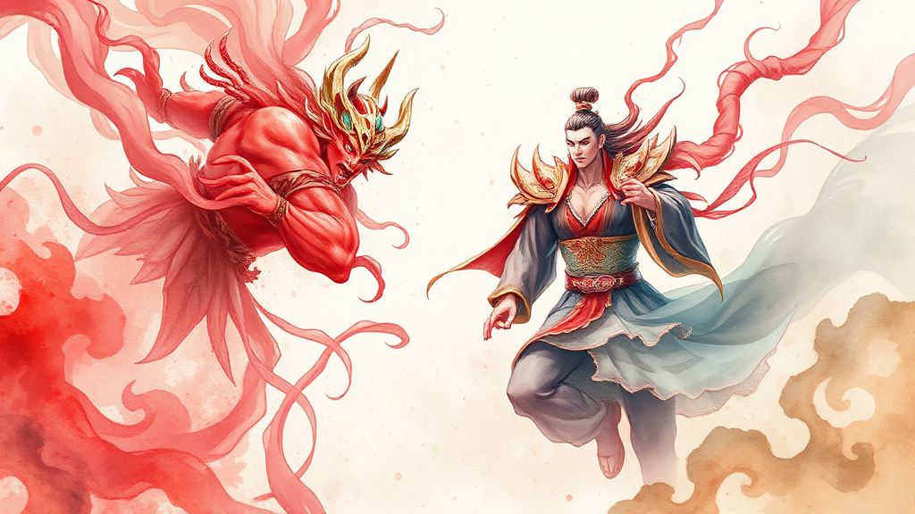 종말의 발키리 시즌3: 대진표 분석, 줄거리 & 향후 전망 완벽 해설 2 시즌3, 드디어 상륙! (watercolor 스타일)