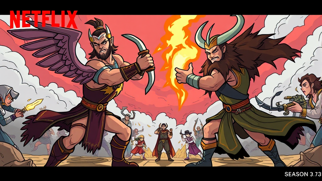 종말의 발키리 시즌3: 대진표 분석, 줄거리 & 향후 전망 완벽 해설 3 시즌3 공개 정보 업데이트 (cartoon 스타일)