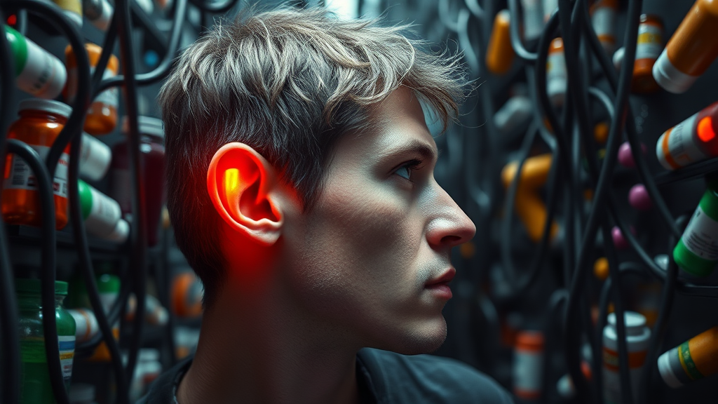 히어젠 이명 : 효능, 가격, 부작용, 섭취법, 궁금증 총정리 7 히어젠 부작용 & 주의사항 (realistic 스타일)