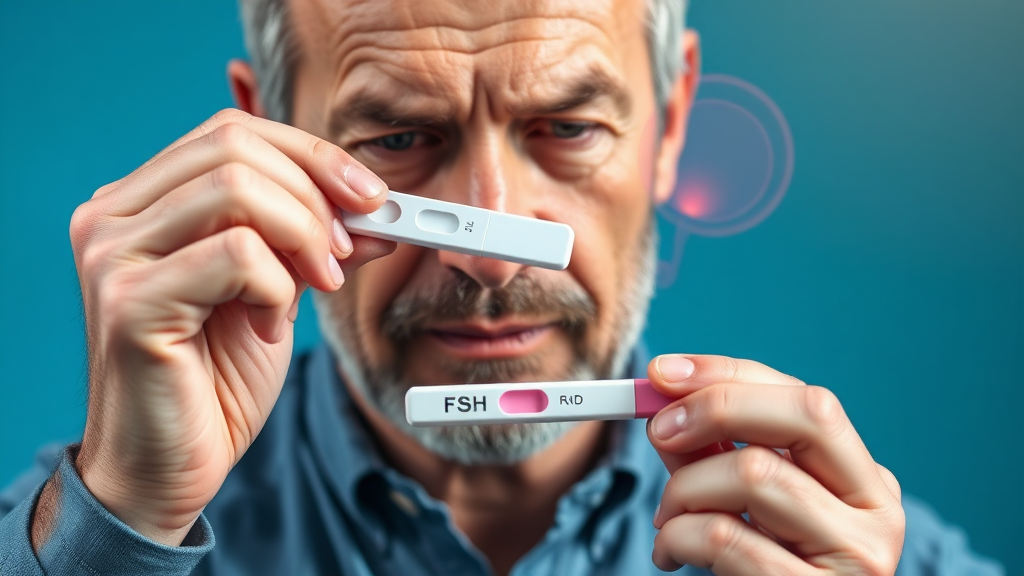 갱년기 테스트기, 어떤 원리일까? (realistic 스타일)