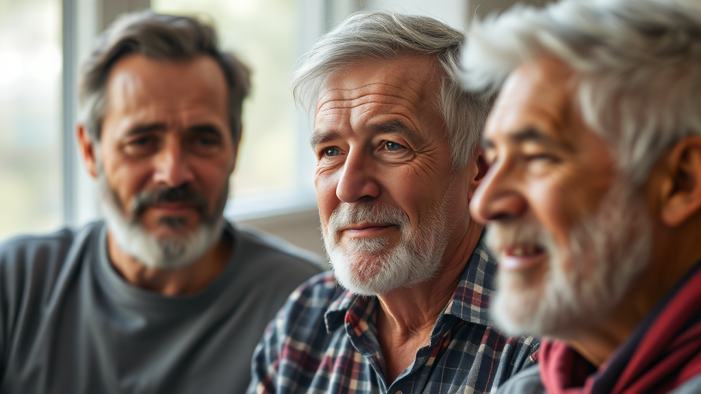 주요 증상과 자가 진단법 (realistic 스타일)