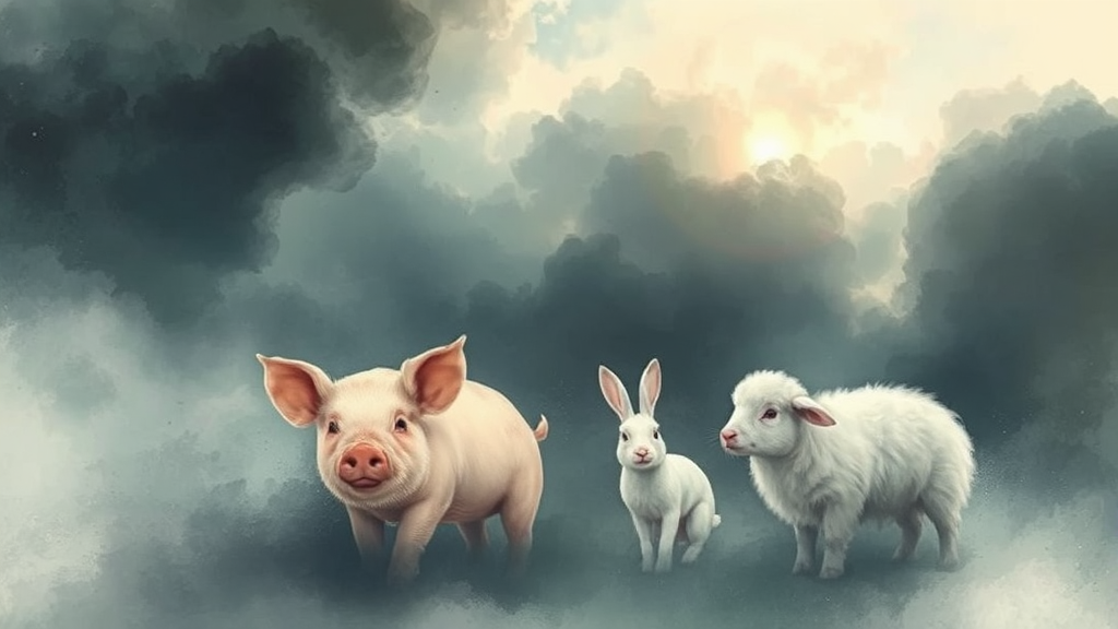 2026년 삼재띠별 특징 및 주의사항 (watercolor 스타일)