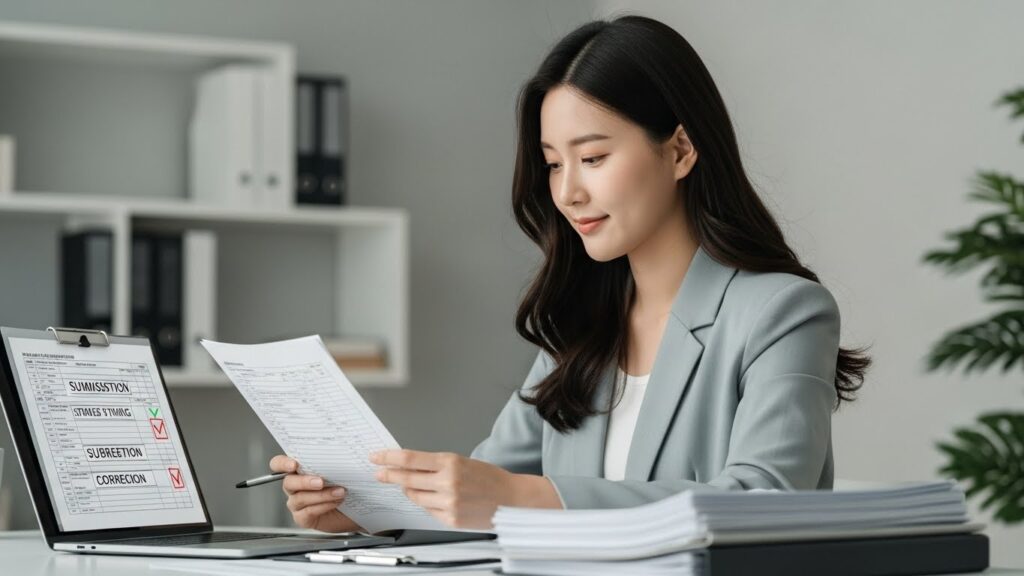 환급일에 영향을 주는 요소는?