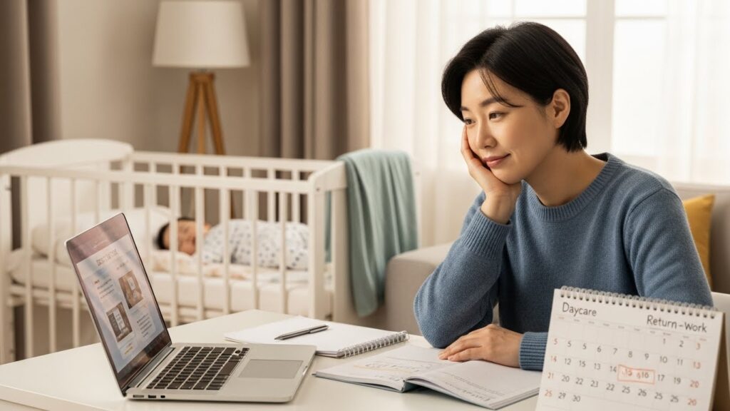 육아휴직 중 어려움 극복 및 복직 준비