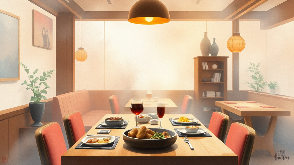 윤주당, 어떤 곳일까? (watercolor 스타일)