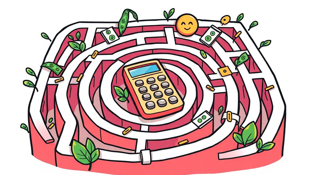 2026년 기초연금: 인상액, 수급 자격, 소득인정액 계산 A to Z 5 소득인정액, 어떻게 계산할까? (cartoon 스타일)