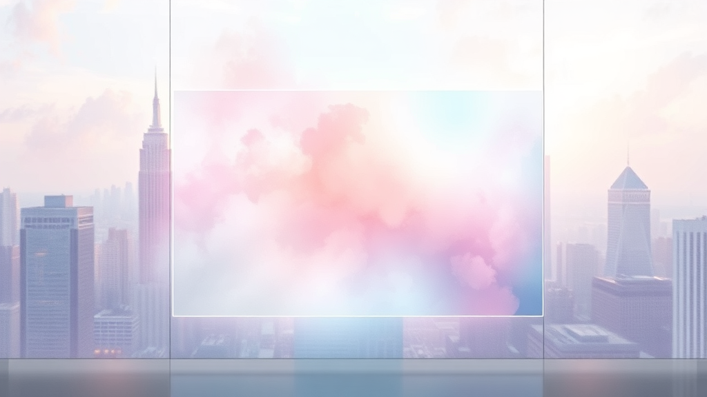 차세대 디스플레이: 투명 Micro LED, 무선 OLED (watercolor 스타일)