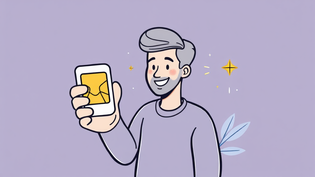 KT 엠모바일 셀프 개통 방법 (illustration 스타일)