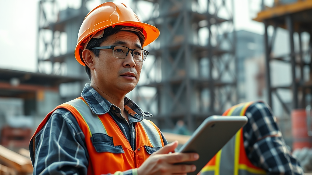 퇴직공제금 누가 적립할까? (realistic 스타일)