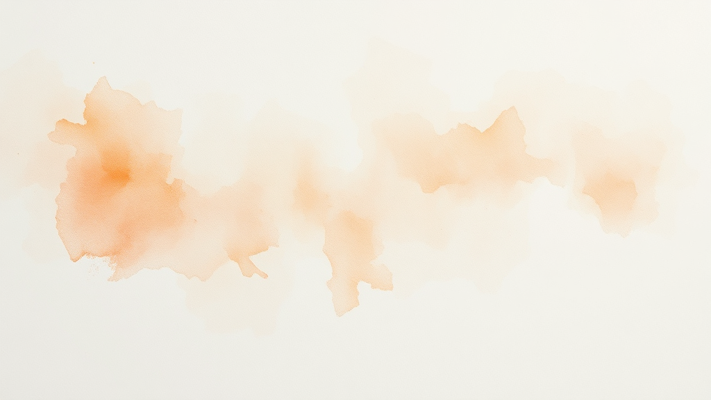 퇴직공제금 계산법 (watercolor 스타일)