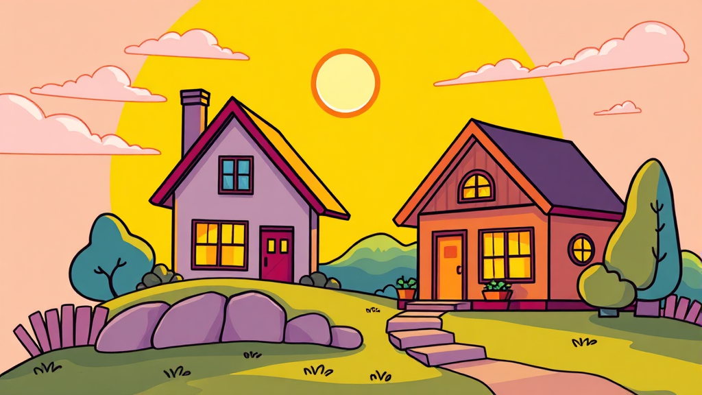 청년주택드림 디딤돌대출 A to Z: 자격, 한도, 금리, 신청 완벽 가이드 2 내 집 마련 첫걸음 (cartoon 스타일)