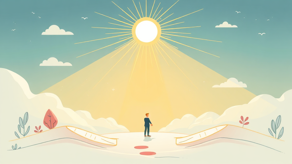 청산형 채무조정 상환 구조 (illustration 스타일)