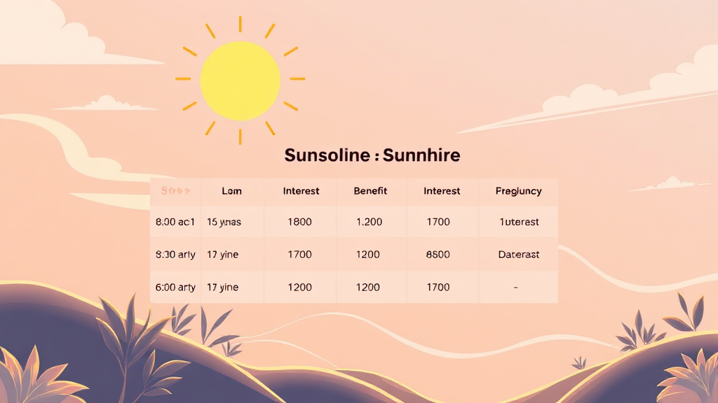 햇살론 완벽 가이드: 자격 조건, 금리, 한도, 신청 방법 총정리 6 햇살론 상환 방식 & 기간 (illustration 스타일)