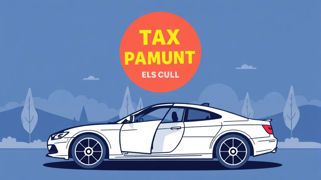 2026 자동차세 연납: 혜택, 기간, 신청 방법 완벽 가이드 (절세 꿀팁) 6 연납 시 유의사항 (illustration 스타일)