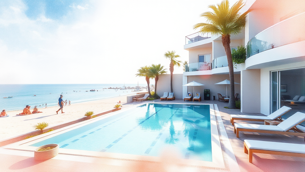 생숙 투자, 이것만은 꼭 알아두세요! (watercolor 스타일)