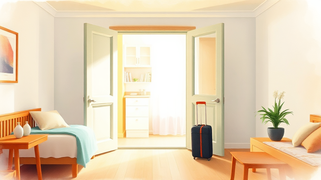 생숙 운영, 규제 완화가 가져온 변화 (watercolor 스타일)