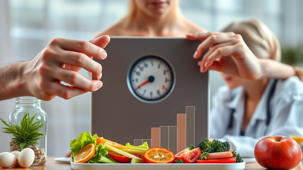 마운자로 vs 위고비, 무엇이 다를까요? (realistic 스타일)