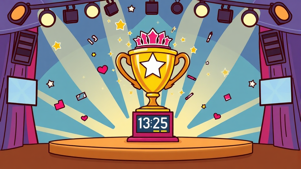 미스트롯4 문자 투표 완벽 가이드: 참여 방법, 유의사항, 투표 결과 확인! 3 실시간 문자 투표 안내 (cartoon 스타일)