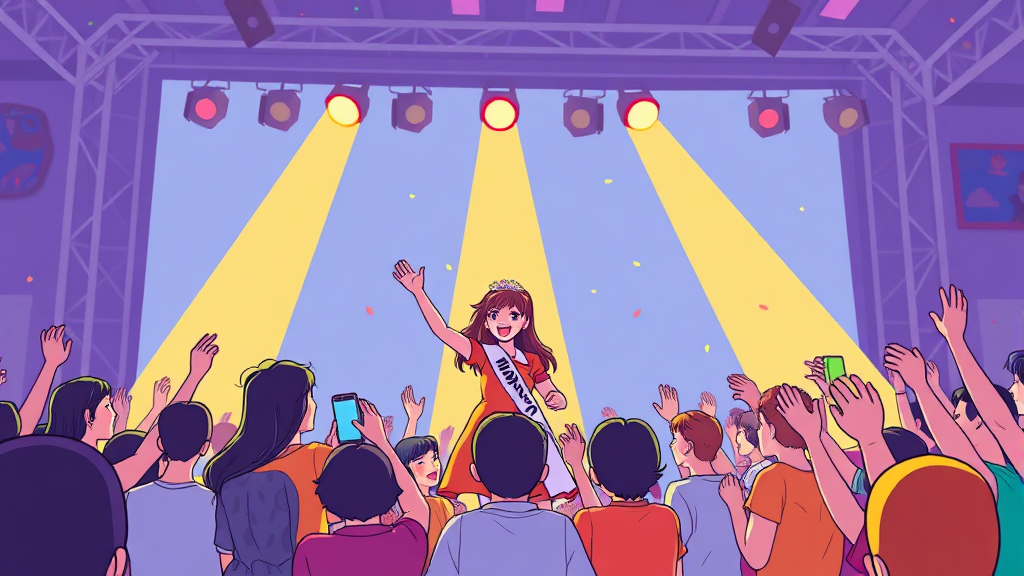 미스트롯4 문자 투표 완벽 가이드: 참여 방법, 유의사항, 투표 결과 확인! 6 온라인 투표 & 응원 (cartoon 스타일)