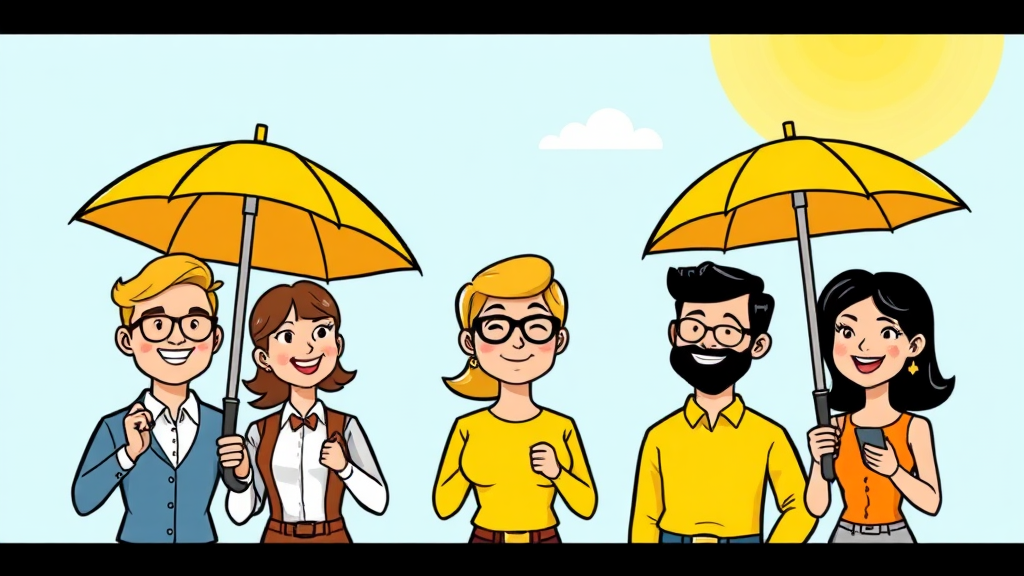 대출 한도 및 금리 완벽 분석 (cartoon 스타일)