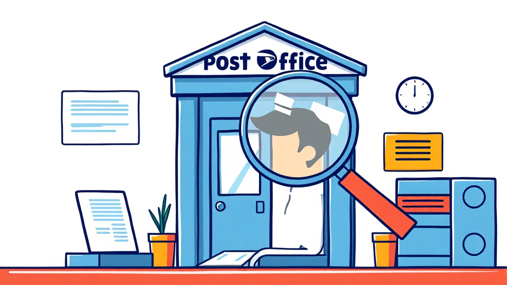 우체국 인터넷뱅킹 오류 해결 및 FAQ (cartoon 스타일)