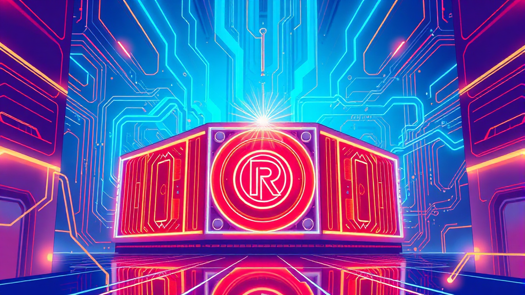 Rubin 플랫폼: AI 혁신의 핵심 (illustration 스타일)