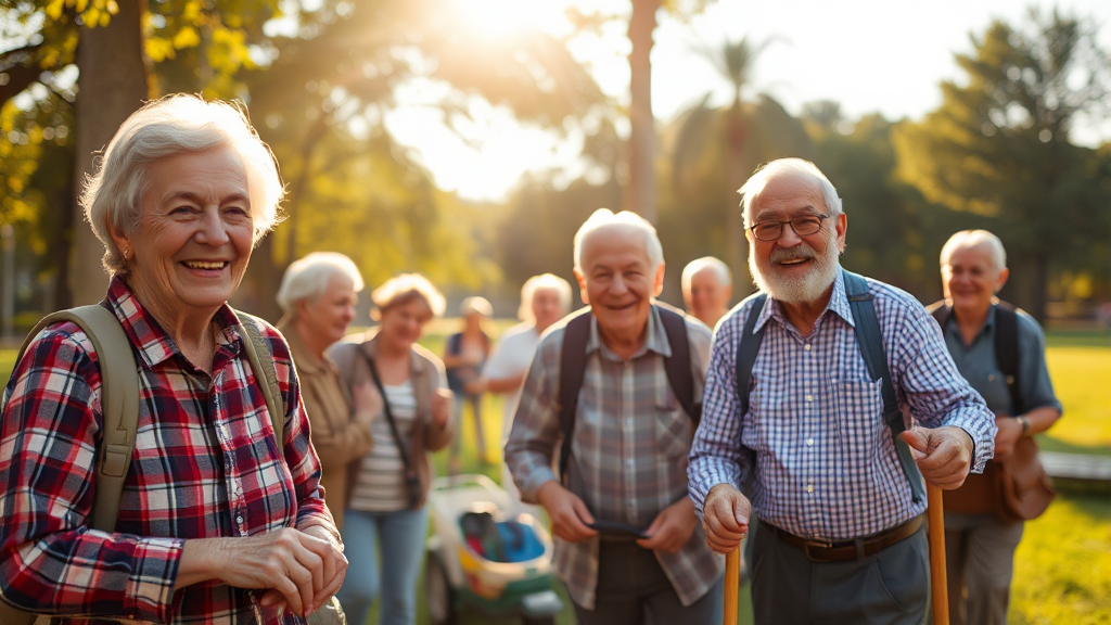 노인 일자리 사업이란? (realistic 스타일)