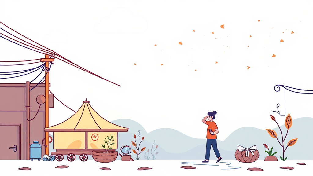 경영안정 바우처란? (illustration 스타일)