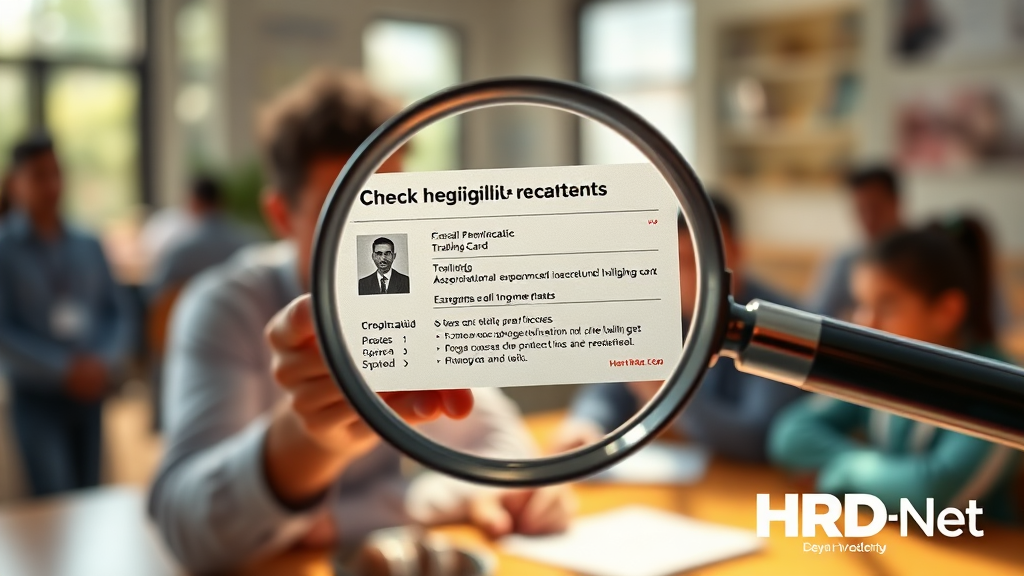 신청 자격 조건 (realistic 스타일)