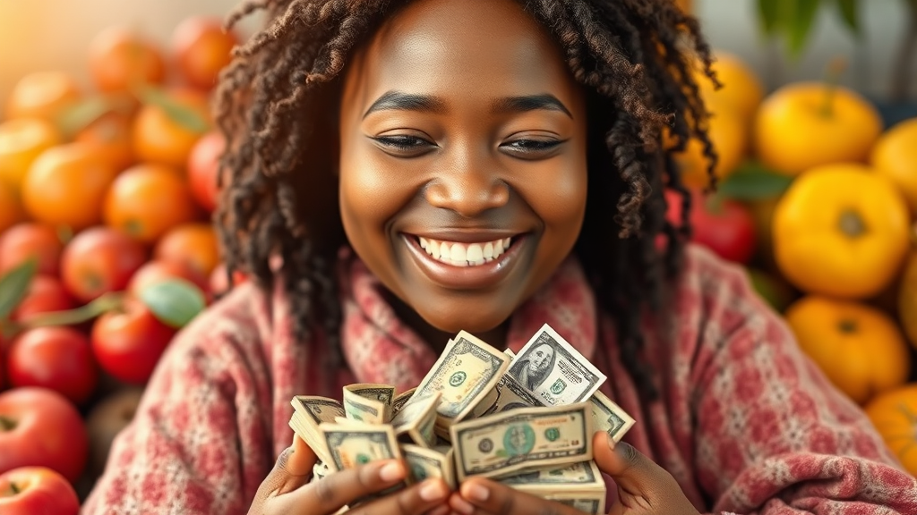 정부 지원금 및 적립 구조 (realistic 스타일)