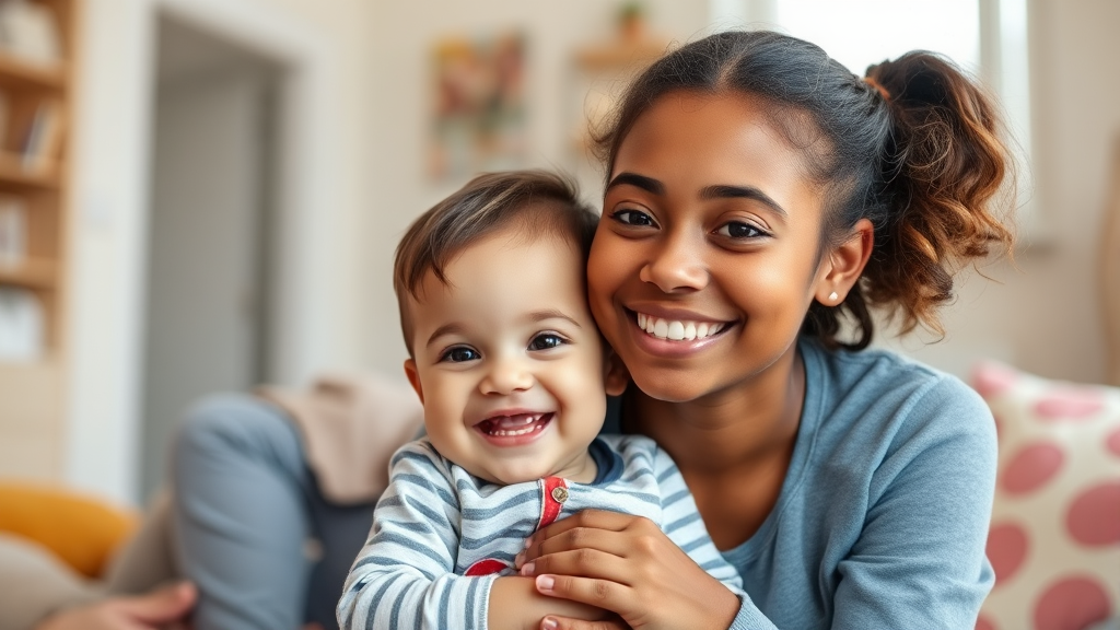 아이돌봄 서비스란? (realistic 스타일)