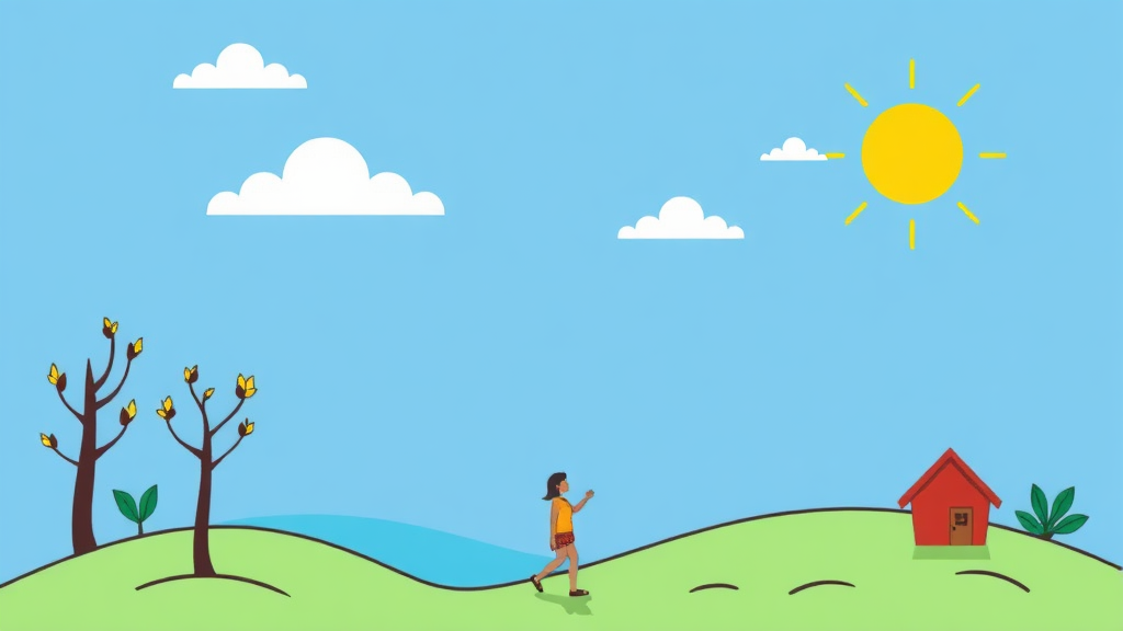 근로자에게 미치는 영향 (cartoon 스타일)