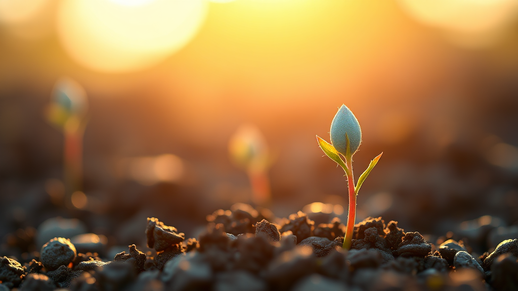 푸른씨앗 퇴직연금 가입 안내 (realistic 스타일)