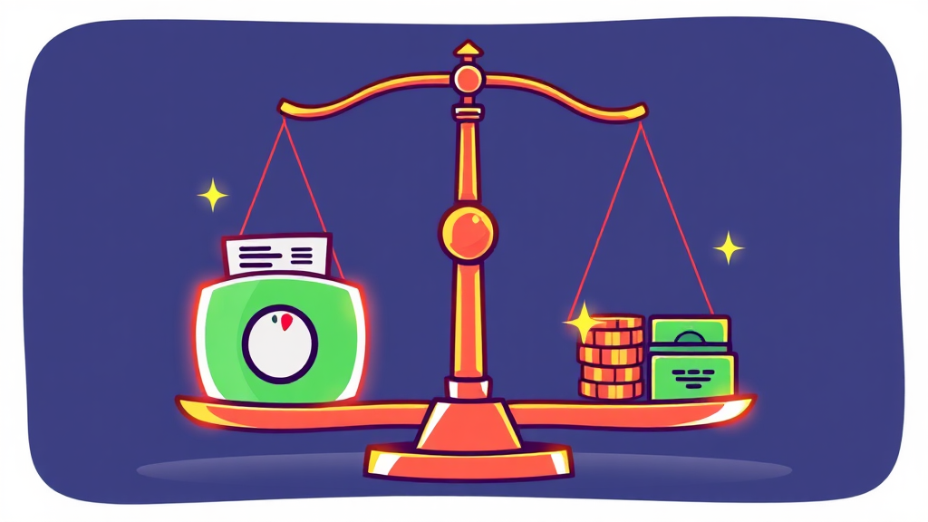 신용점수, 어떻게 평가될까요? (cartoon 스타일)