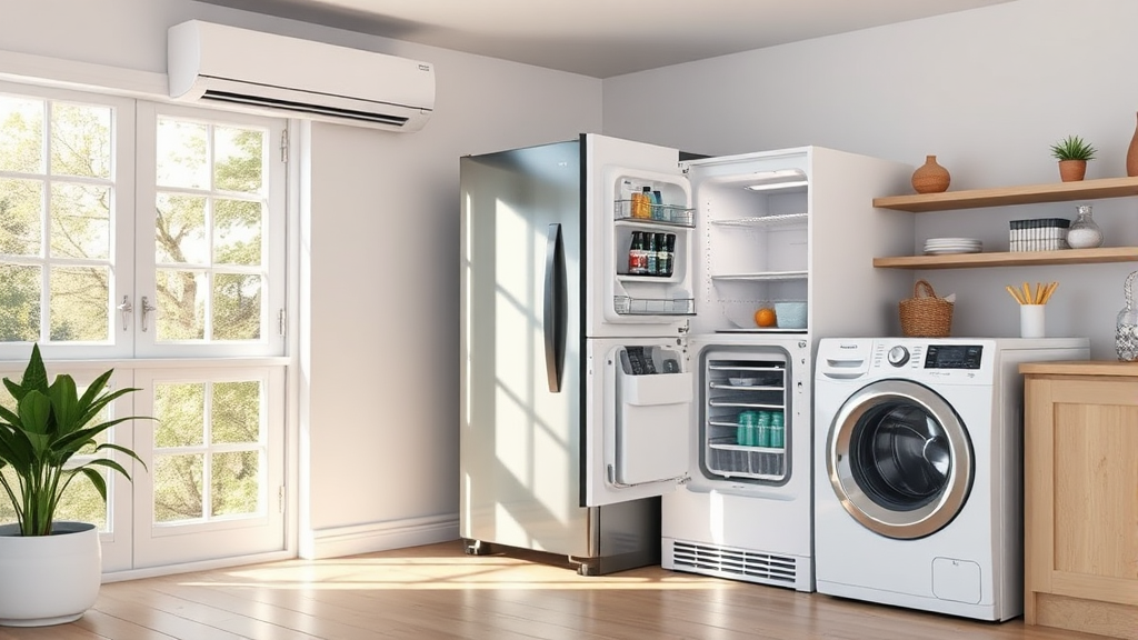 지원 품목: 어떤 기기를 교체할 수 있나요? (realistic 스타일)