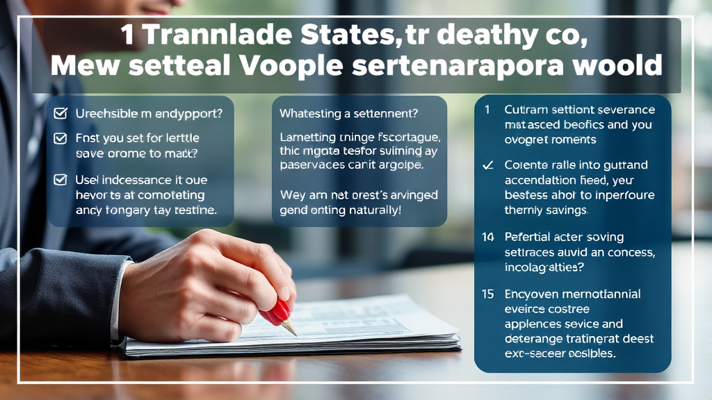 퇴직금 중간정산 전후, 반드시 확인해야 할 체크리스트 (realistic 스타일)