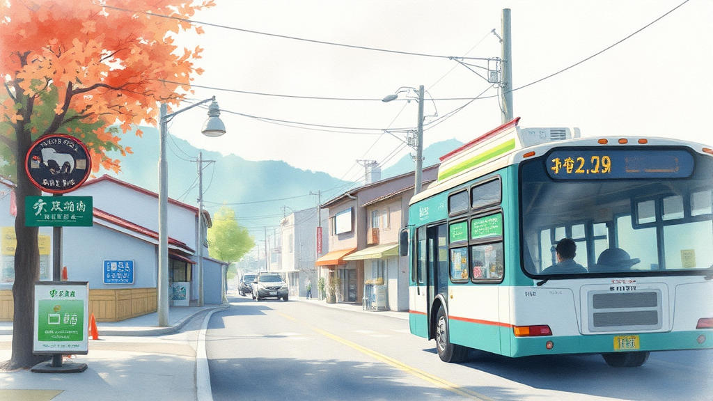 마쓰야마 일일투어, 왜 추천할까요? (watercolor 스타일)