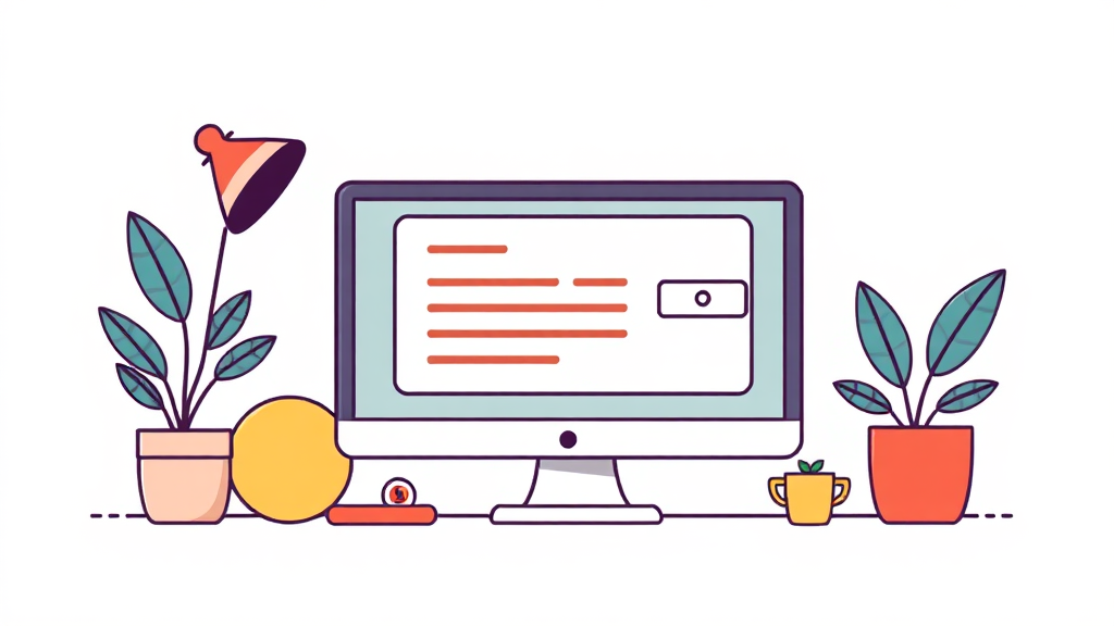 신청은 어떻게 하나요? 온라인 신청 방법 및 절차 (illustration 스타일)