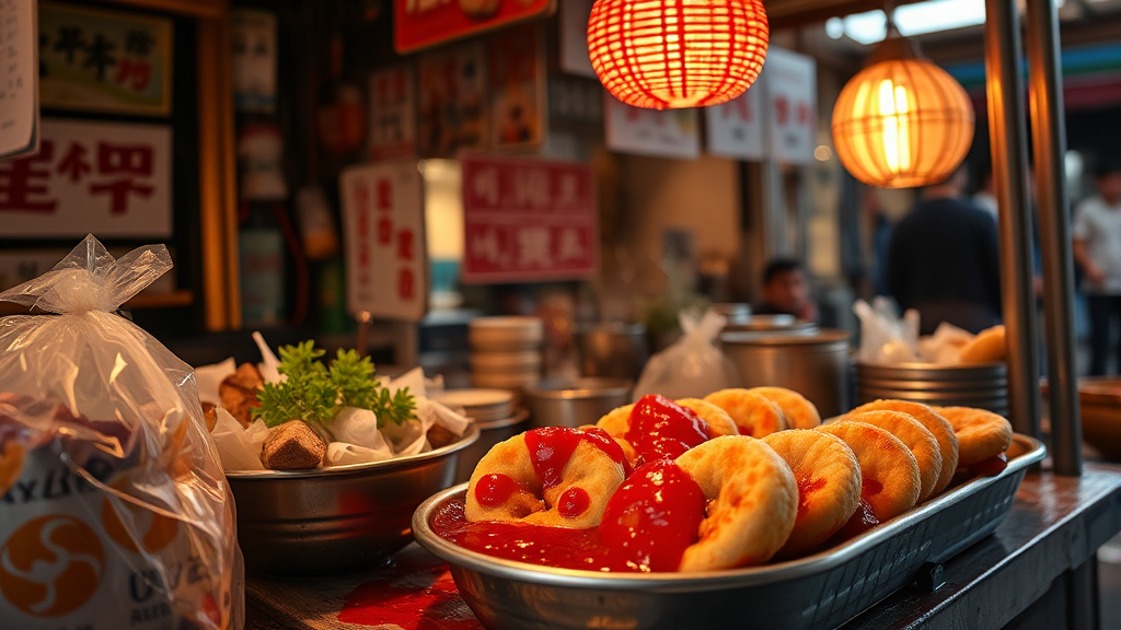 제천 빨간오뎅의 매력: 역사와 특징 파헤치기 (realistic 스타일)