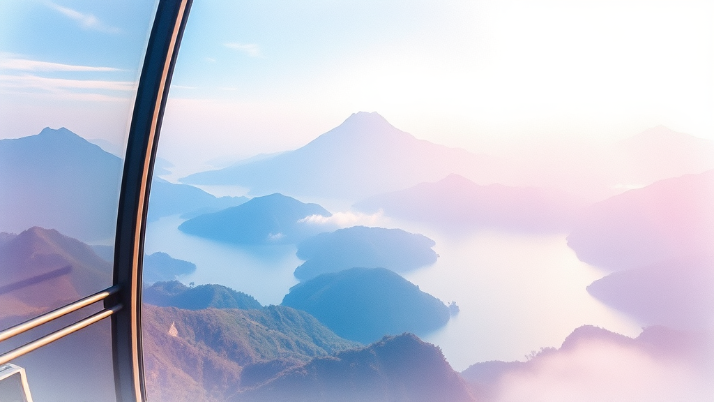 목포 해상케이블카 이용 가이드: 요금, 시간, 노선 완벽 정리 (watercolor 스타일)