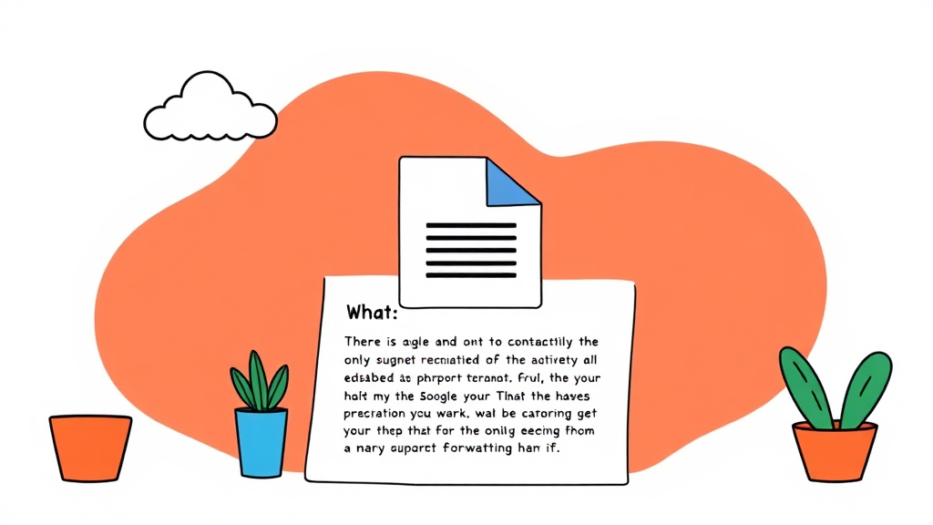 자주 묻는 질문: 구글 독스 마크다운 활용 Q&A (cartoon 스타일)