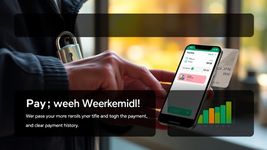 안심하고 휴대폰 결제하는 방법 (realistic 스타일)