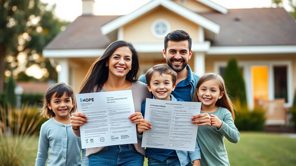 보금자리론, 누가 받을 수 있나요? (자격 요건 완벽 분석) (realistic 스타일)