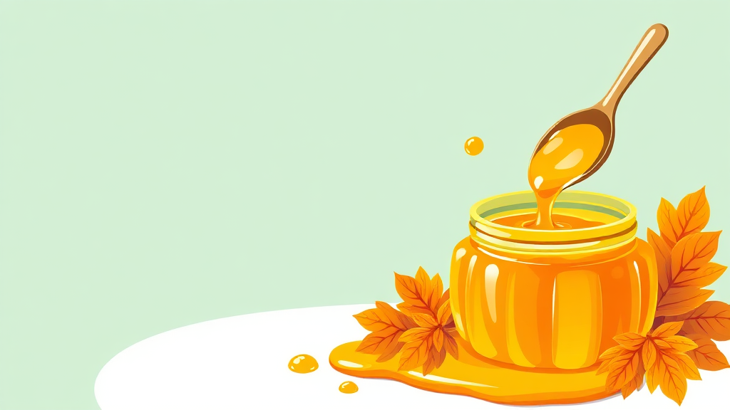 커큐민 골든젤리의 핵심 효능: 항산화와 관절 건강 (illustration 스타일)